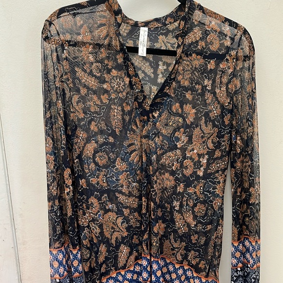 PerSeption Concept sheer mini dress size Medium - Picture 4 of 13